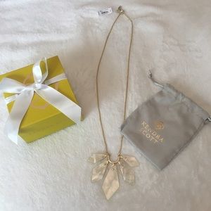 Kendra Scott Mari Gold Long Pendant Necklace